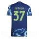 Ajax Josip Sutalo #37 Gostujuci Dres 2025-26 Kratak Rukav Ajax Josip Sutalo #37 Gostujuci Dres 2025-26 Kratak Rukav
